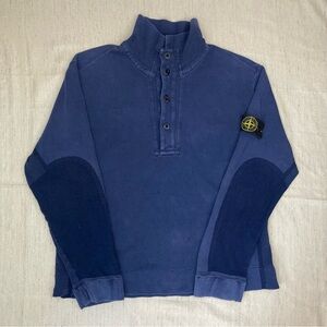 Vintage AW 2001 Stone Island Navy Pullover